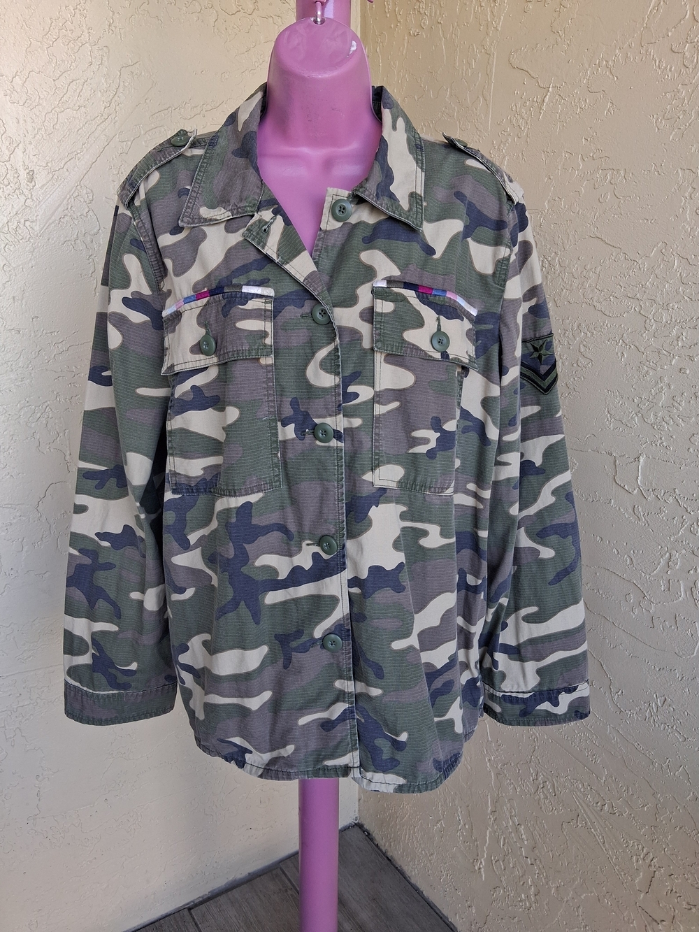 GAP Camo Jacket Men XL